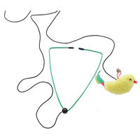 Produktbild von Nobby Plüschspielzeug Vogel für Katzen in Gelb und Orange - 1 Stk.