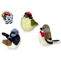 Produktbild von Nobby Plüschspielzeug Vögel mit Sound für erwachsene Tiere