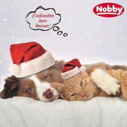 Nobby Plüschspielzeug Weihnachtsbär Grau – Bild 1 von 2