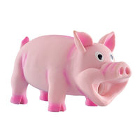 Produktbild von Nobby Quietschspielzeug Latex Schwein Pink - 15 cm
