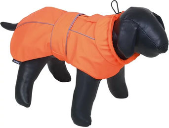 Nobby Regenmantel Antek für Hunde aus Polyester in Orange wasserabweisend – Bild 1 von 2
