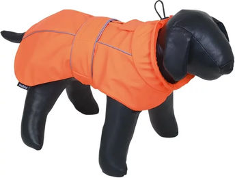 Nobby Regenmantel Antek für Hunde aus Polyester in Orange waterproof – Bild 1 von 2