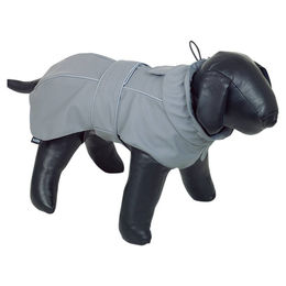 Produktbild von Nobby Regenmantel Antek für Hunde grau aus Polyester waterproof Größe 40 cm