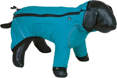 Nobby Regenmantel Chuva für Hunde aus Polyester in Türkis und Blau waterproof – Bild 1 von 2