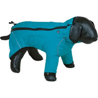 Produktbild von Nobby Regenmantel Chuva für Hunde wasserdicht aus Polyester in Blau Türkis Größe Groß