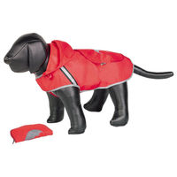 Produktbild von Nobby Regenmantel Rainy rot aus Polyester wasserabweisend Länge 36 cm - 1 Stk.
