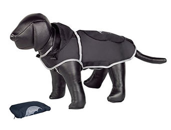 Nobby Regenmantel Rainy Schwarz aus Polyester wasserabweisend Länge 29 cm - 1 Stk. – Bild 1 von 2