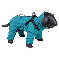 Produktbild von Nobby Regenoverall Tenkos 2 in 1 wasserabweisend für Hunde Größe 70 cm Petrol