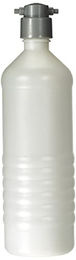 Nobby Reise-Trinkwasserflasche aus Silikon in Weiß 750 ml - 750 ml – Bild 1 von 8