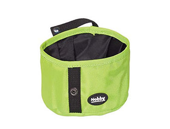 Nobby Reisenapf Rio für Hunde aus Nylon in Neongrün Ø 12,5 x 7 cm - 0,5 l – Bild 1 von 7