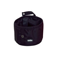 Produktbild von Nobby Reisenapf Rio für Hunde aus Nylon in Schwarz Ø 12,5 x 7 cm - 0,5 l