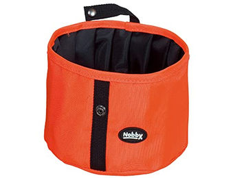Nobby Reisenapf Rio für Hunde in Orange aus Nylon 1,0 l - 1 l – Bild 1 von 7