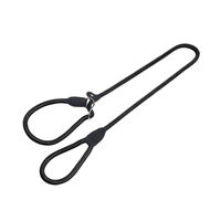 Produktbild von Nobby Retriever Hundeleine Fun Royal aus Nylon Schwarz 170 cm