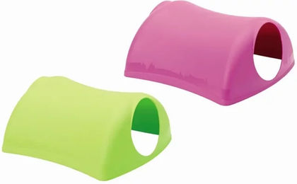 Nobby Rody Tunnel Nagerhaus aus Kunststoff für Meerschweinchen Kaninchen Ratten und Frettchen 33,5 x 31 x 14,5 cm – Bild 1 von 2