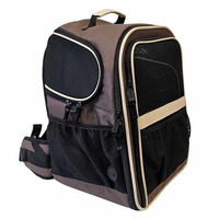 Produktbild von Nobby Rucksack Extend braun für Hunde kleine Rassen aus Polyester 32 x 28 x 41 cm