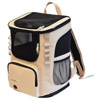 Produktbild von Nobby Rucksack Juri Tiertransporttasche für Hunde und Katzen Beige aus Mikrofaser