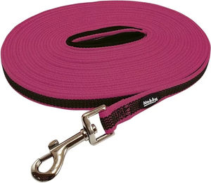 Nobby Schleppleine Anti-Slip Seil für Hunde Rosa 5 m – Bild 1 von 3