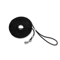 Produktbild von Nobby Schleppleine aus Nylon für Hunde Schwarz 15 m - 15 m