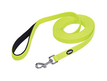 Nobby Schleppleine Cover für Hunde neongelb 15 m aus Polyester - 15 m – Bild 1 von 3