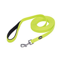 Produktbild von Nobby Schleppleine Cover für Hunde neongelb 15 m aus Polyester - 15 m