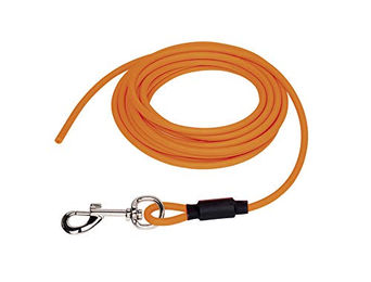 Nobby Schleppleine Cover rund für Hunde aus Polyester wasserdicht Orange 10 m - 10 m – Bild 1 von 3