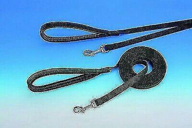 Nobby Schleppleine flach aus Nylon Schwarz 10m 15mm - 10 m – Bild 1 von 3