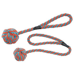 Nobby Schwimmball Floating für Hunde aus Nylon in Blau Bunt Größe L - 1 Stk. – Bild 1 von 3