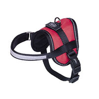 Produktbild von Nobby Seguro Mini Hundegeschirr rot wasserabweisend und reflektierend aus Nylon Größe S