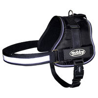 Produktbild von Nobby Sicherheitsgeschirr Seguro für Hunde aus Nylon Schwarz Bauchumfang 72-90 cm wasserabweisend