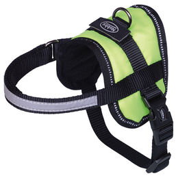 Nobby Sicherheitsgeschirr Seguro Mini für Hunde aus Nylon in Neongelb wasserabweisend XS 31-40cm – Bild 1 von 2