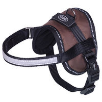 Produktbild von Nobby Sicherheitsgeschirr Seguro Mini für Hunde Braun Nylon Wasserabweisend XS 31-40cm