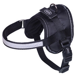 Produktbild von Nobby Sicherheitsgeschirr Seguro Mini Schwarz XS aus Nylon wasserabweisend und reflektierend für Hunde