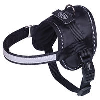 Produktbild von Nobby Sicherheitsgeschirr Seguro Mini Schwarz XS aus Nylon wasserabweisend und reflektierend für Hunde