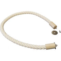 Produktbild von Nobby Sitzseil Kletterseil aus Baumwolle für Vögel Papageien und Wellensittiche Weiß L 120 cm 28 mm - 1 Stk.