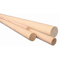 Produktbild von Nobby Sitzstange aus Buche Natur 1 m 16 mm