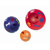 Produktbild von Nobby Snackball Hund Spielzeug aus Kunststoff Größe S Bunt - 7,5 cm