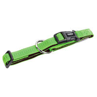 Produktbild von Nobby Soft Grip Halsband für Hunde aus Nylon in Grün/Braun Größe L 50-65 cm