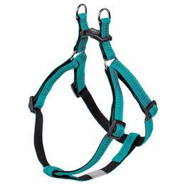 Nobby Soft Grip Hundegeschirr aus Nylon in Türkis für Brustumfang 40-56 cm – Bild 1 von 4