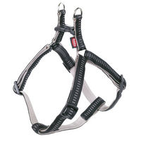 Produktbild von Nobby Soft Grip Hundegeschirr aus Nylon Schwarz Brustumfang 30-40 cm