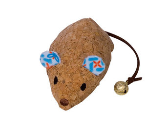 Produktbild von Nobby Spielmaus aus Kork mit Catnip für Katzen - 19 cm