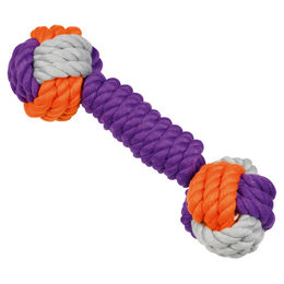 Nobby Spielseil Hantel aus Baumwolle 26 cm - 26 cm – Bild 1 von 2