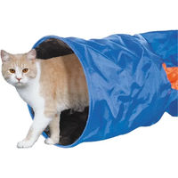 Produktbild von Nobby Spieltunnel für Katzen in Blau und Orange