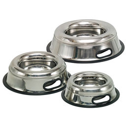 Nobby Splash Free Futternapf aus Edelstahl rutschfest Silber 850 ml - 0,85 l – Bild 1 von 3