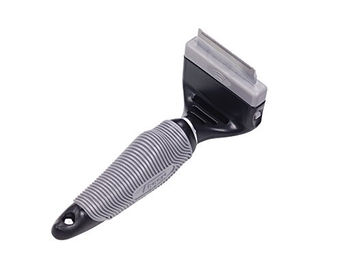 Produktbild von Nobby Starline FURstar Hundebürste für alle Felltypen und Größen in Grau und Schwarz - 1 Stk.