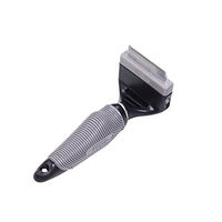 Produktbild von Nobby Starline FURstar Hundebürste für alle Felltypen und Größen in Grau und Schwarz - 1 Stk.
