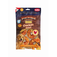 Produktbild von Nobby Starsnack Barbecue Chicken Donut Kausnack für Hunde mit Huhn 110g - 5 x 110 g