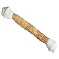 Produktbild von Nobby Starsnack Barbecue Chicken Knotted Bone Kauknochen für Hunde mit hohem Fleischanteil 695 g - 695 g