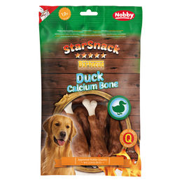 Produktbild von Nobby Starsnack Barbecue Duck Calcium Bone Kauknochen mit Ente 113 g - 113 g