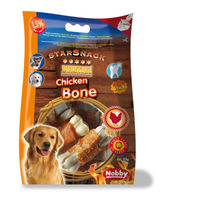 Produktbild von Nobby StarSnack Barbecue Hähnchensticks mit Rind Trockenfleisch Dental Hund 188 g - 7 x 188 g