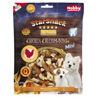Produktbild von Nobby StarSnack Barbecue Mini Kauknochen Huhn für Welpen 375 g - 375 g
